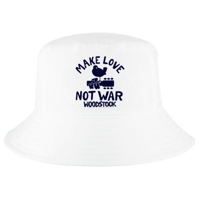 W.Oodstock Make Love Not War Cool Comfort Performance Bucket Hat