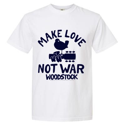 W.Oodstock Make Love Not War Garment-Dyed Heavyweight T-Shirt