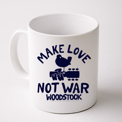 W.Oodstock Make Love Not War Mug