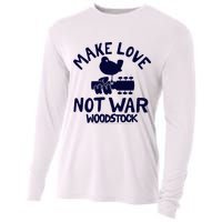 W.Oodstock Make Love Not War Cooling Performance Long Sleeve Crew