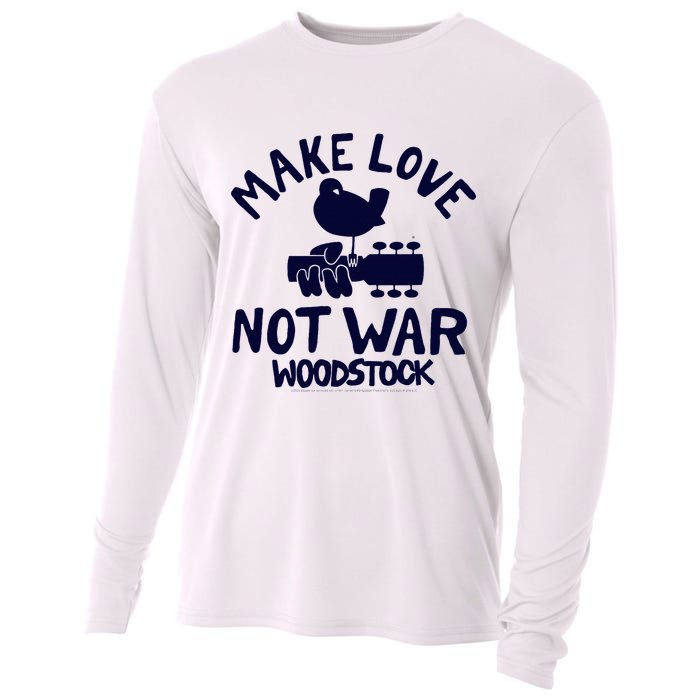 W.Oodstock Make Love Not War Cooling Performance Long Sleeve Crew