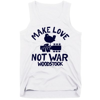 W.Oodstock Make Love Not War Tank Top