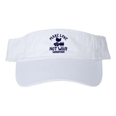 W.Oodstock Make Love Not War Visor