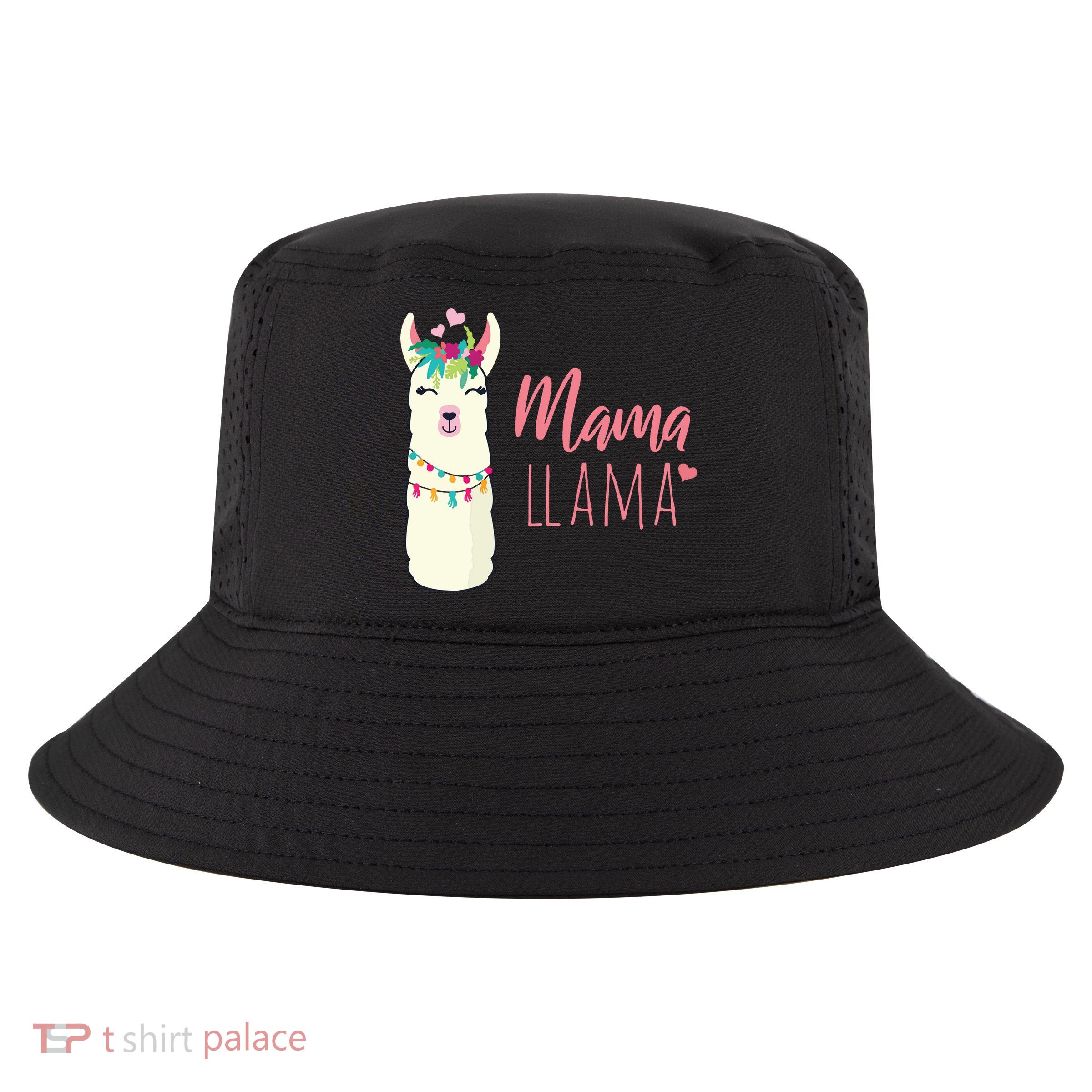 Womens Mama Llama Cool Comfort Performance Bucket Hat