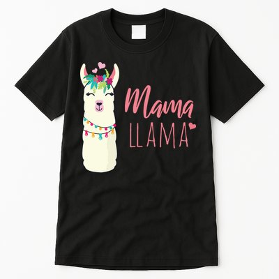 Womens Mama Llama Tall T-Shirt