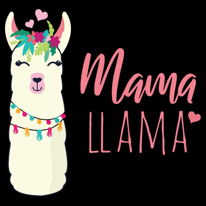 Womens Mama Llama City Backpack