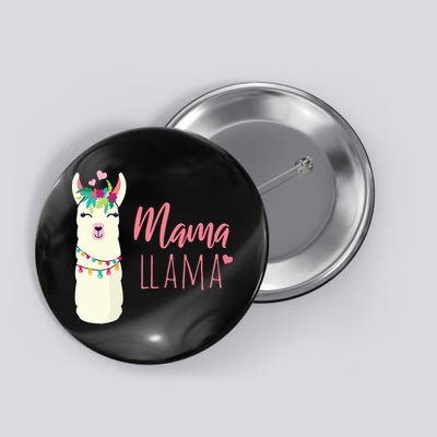 Womens Mama Llama Button