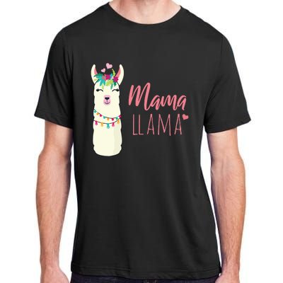 Womens Mama Llama Adult ChromaSoft Performance T-Shirt