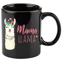 Womens Mama Llama 11oz C Handle Ceramic Mug
