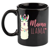 Womens Mama Llama 11oz C Handle Ceramic Mug