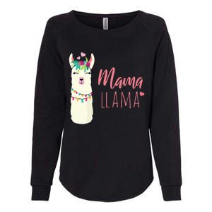 Womens Mama Llama Womens California Wash Sweatshirt