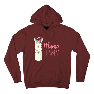 Womens Mama Llama Hoodie