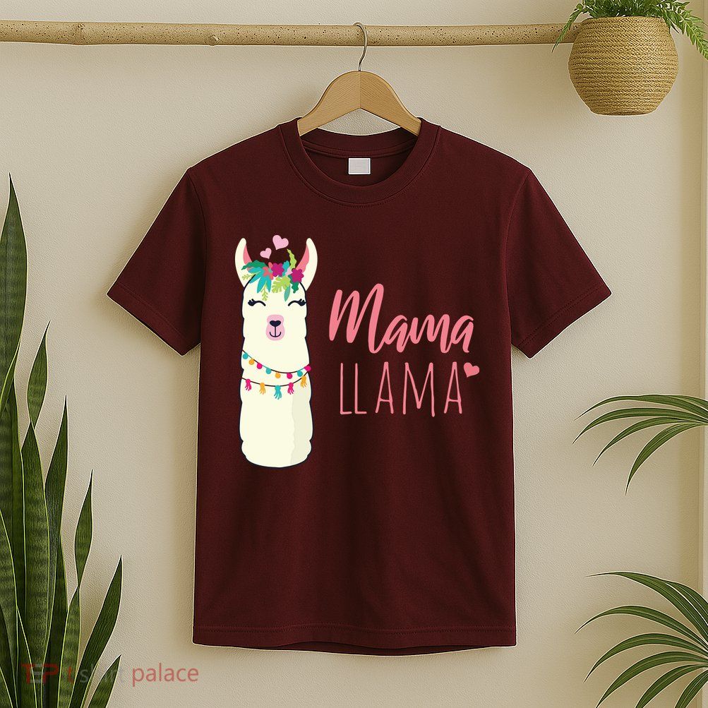 Womens Mama Llama T-Shirt