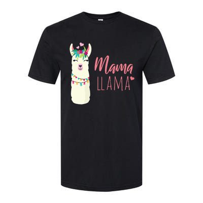 Womens Mama Llama Softstyle CVC T-Shirt