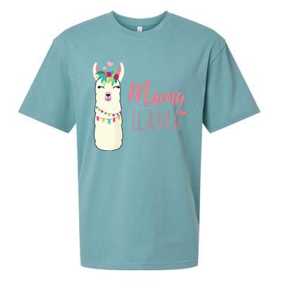 Womens Mama Llama Sueded Cloud Jersey T-Shirt