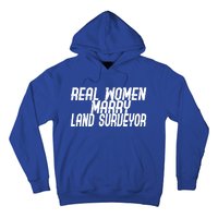 Wo Marry Land Surveyor Gift Hoodie