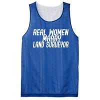 Wo Marry Land Surveyor Gift Mesh Reversible Basketball Jersey Tank