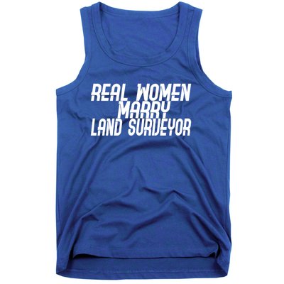 Wo Marry Land Surveyor Gift Tank Top