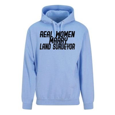 Wo Marry Land Surveyor Gift Unisex Surf Hoodie