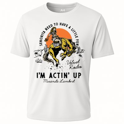 Womens Miranda Lambert Actin Up Tank Top Performance Shirt