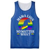 Wo Mama Lion No Matter What Lgbt Pride Support Rainbow Gift Mesh Reversible Basketball Jersey Tank