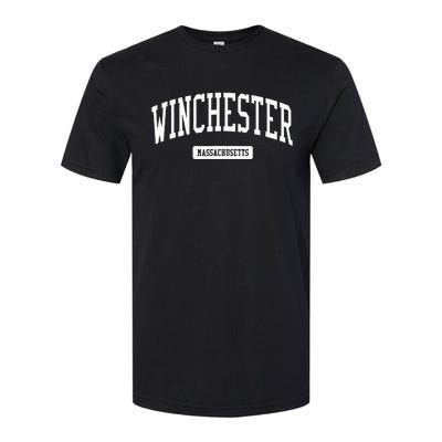 Winchester Massachusetts Ma Vintage Athletic Sports Design Softstyle CVC T-Shirt