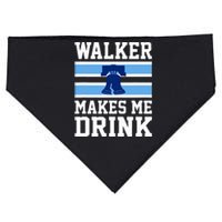 Walker Makes Me Drink USA-Made Doggie Bandana