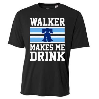 Walker Makes Me Drink Cooling Performance Crew T-Shirt