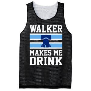 Walker Makes Me Drink Mesh Reversible Basketball Jersey Tank