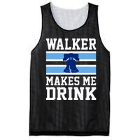 Walker Makes Me Drink Mesh Reversible Basketball Jersey Tank