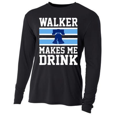 Walker Makes Me Drink Cooling Performance Long Sleeve Crew