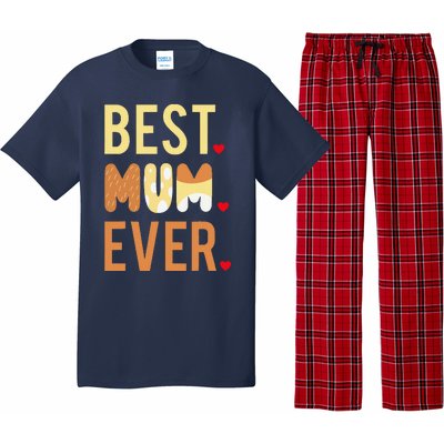 Women Mom Mothers Day Best Mom Ever Pajama Set