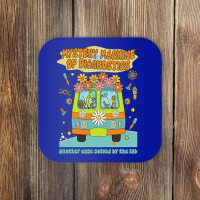 Women Mystery Machine Of Diagnostics Lab Tech Lab Week 2025  Coaster