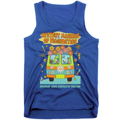 Women Mystery Machine Of Diagnostics Lab Tech Lab Week 2025  Tank Top