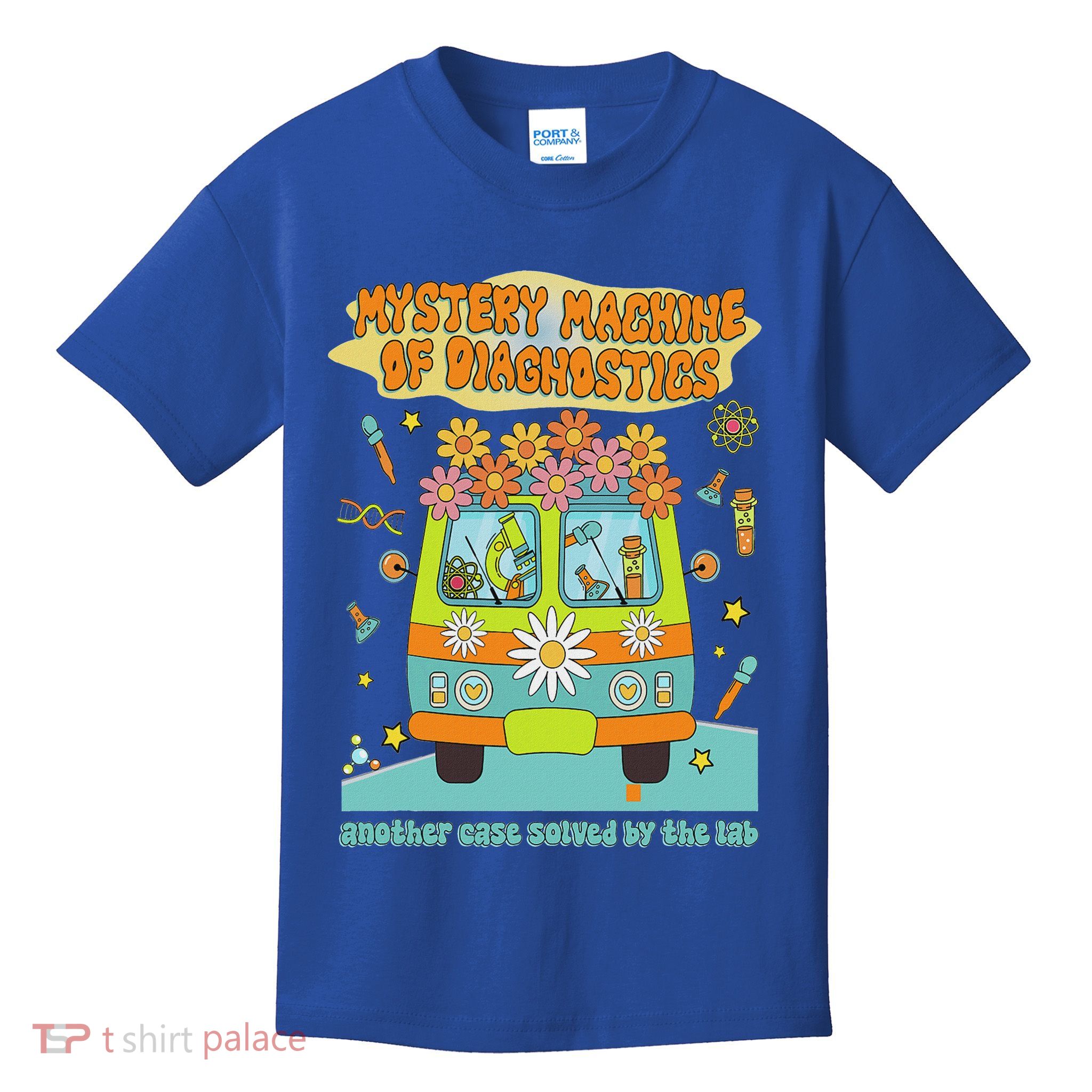 Women Mystery Machine Of Diagnostics Lab Tech Lab Week 2025  Kids T-Shirt