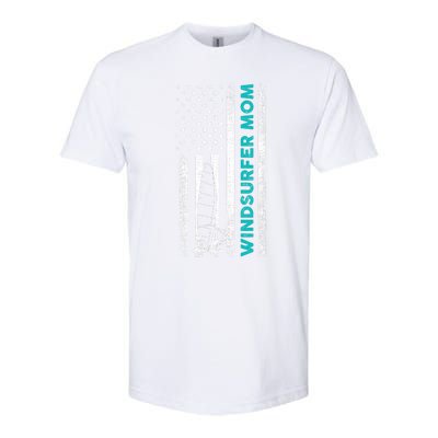 Windsurfing Mom Mother Windsurfer Gift Softstyle® CVC T-Shirt