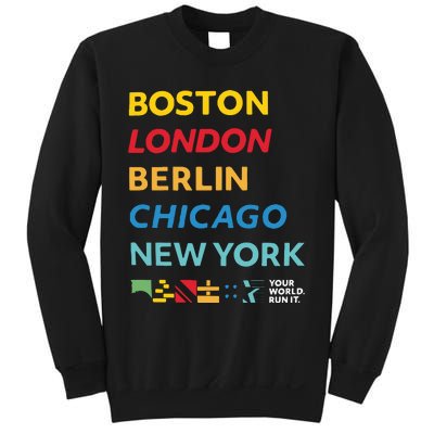 World Marathon Majors Sportiqe Sweatshirt