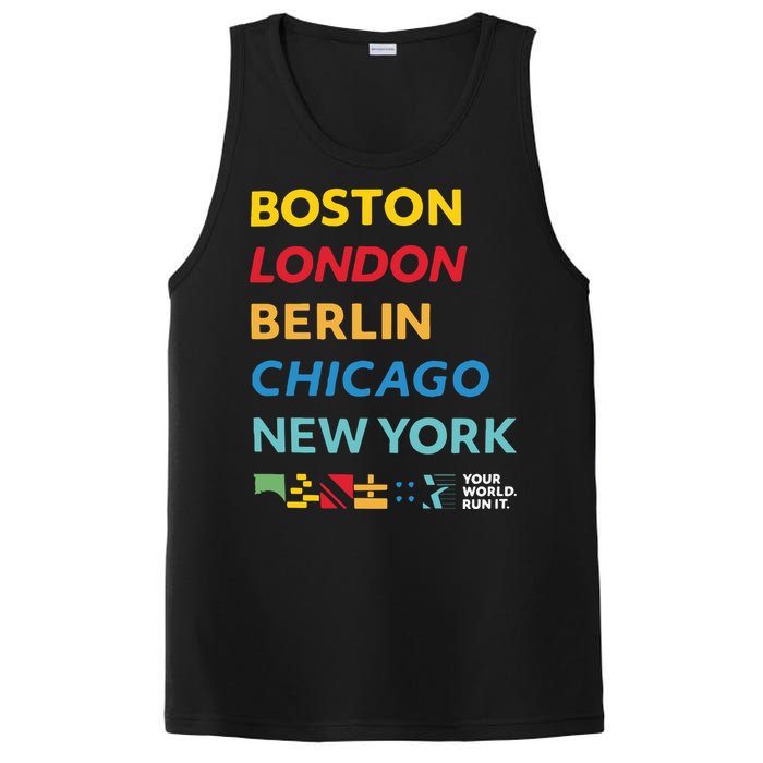 World Marathon Majors Sportiqe PosiCharge Competitor Tank