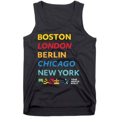 World Marathon Majors Sportiqe Tank Top