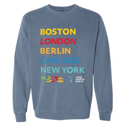 World Marathon Majors Sportiqe Garment-Dyed Sweatshirt