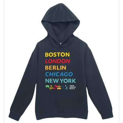 World Marathon Majors Sportiqe Urban Pullover Hoodie