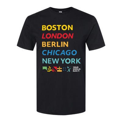 World Marathon Majors Sportiqe Softstyle CVC T-Shirt