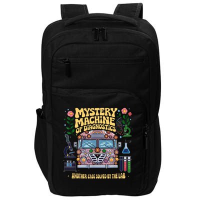 Women Mystery Machine Of Diagnostics Lab Tech Lab Week 2025  Impact Tech Backpack