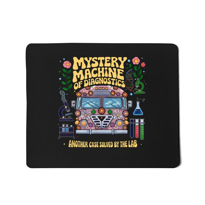 Women Mystery Machine Of Diagnostics Lab Tech Lab Week 2025  Mousepad