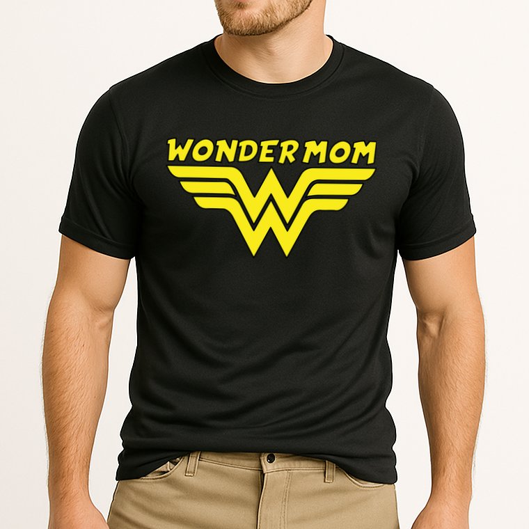 Wonder Mom Mother's Day Gift Cooling Performance Crew T-Shirt