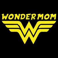 Wonder Mom Mother's Day Gift Cooling Performance Crew T-Shirt