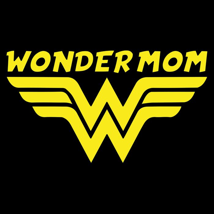 Wonder Mom Mother's Day Gift Cooling Performance Crew T-Shirt