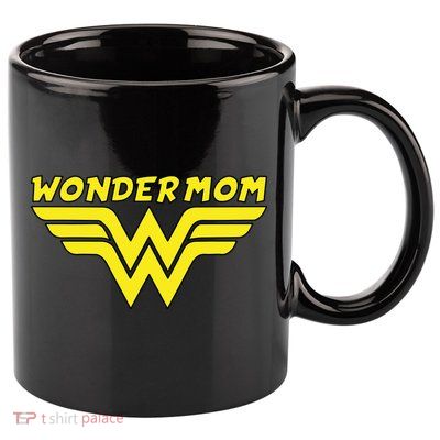 Wonder Mom Mother's Day Gift 11oz C Handle Ceramic Mug