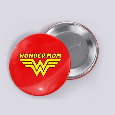 Wonder Mom Mother's Day Gift Button