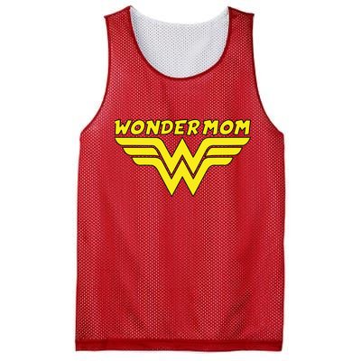 Wonder Mom Mother's Day Gift Mesh Reversible Basketball Jersey Tank